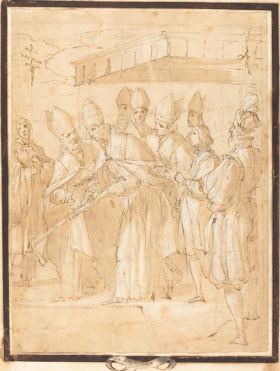 Grunnleggelsen av Santa Maria Maggiore av Giovanni Battista Ricci