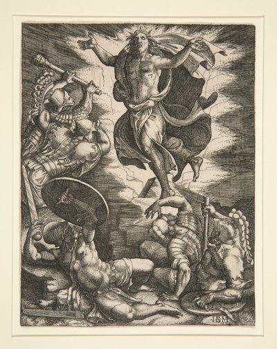 Oppstandelsen av Giovanni Battista Scultori