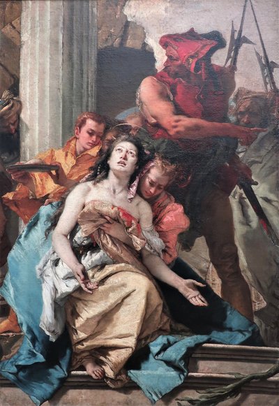 1755 Tiepolo Hl. Agathe von Giovanni-Battista Tiepolo