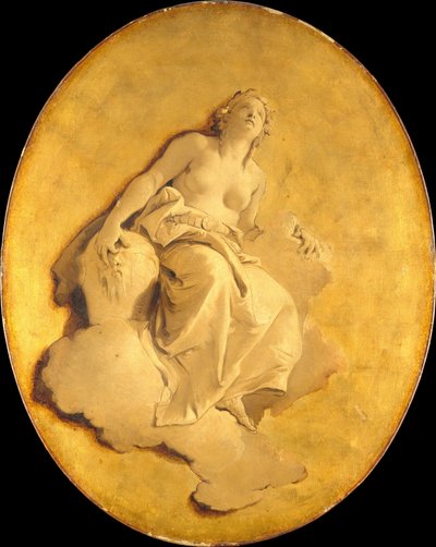 En kvinnelig allegorisk figur av Giovanni Battista Tiepolo