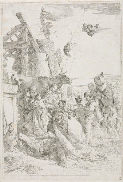 Anbetung der Könige von Giovanni-Battista Tiepolo