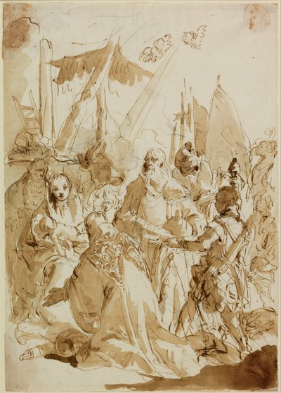 Anbetung der Könige von Giovanni-Battista Tiepolo