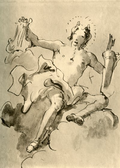 Apollo, um 1757, 1928 von Giovanni Battista Tiepolo