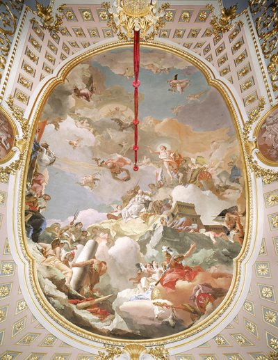 Apoteose av det spanske monarkiet av Giovanni Battista Tiepolo