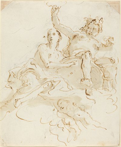 Bacchus og Ariadne av Giovanni Battista Tiepolo