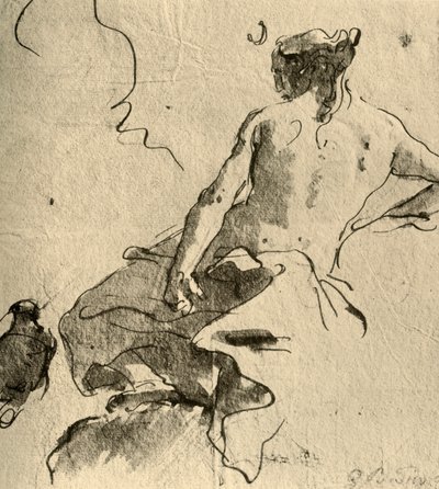 Diana, 1757, 1928 von Giovanni Battista Tiepolo