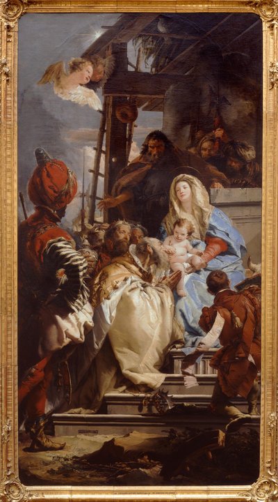 Die Anbetung der Könige av Giovanni Battista Tiepolo