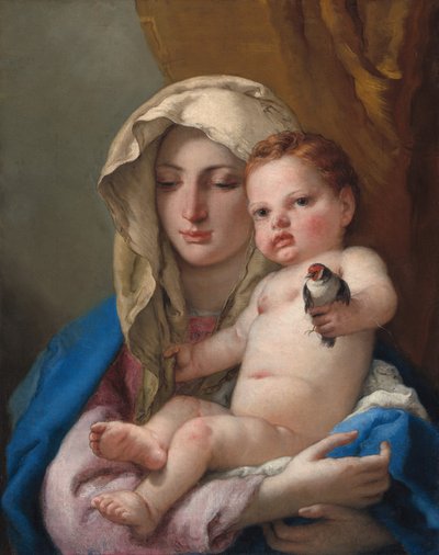 Madonna av gullfinken av Giovanni Battista Tiepolo