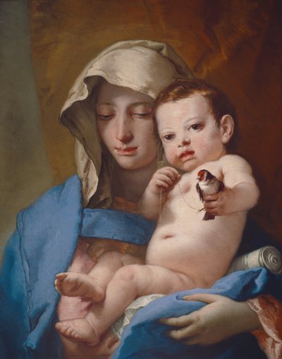 Madonna of the Goldfinch, ca. 17671770. av Giovanni Battista Tiepolo