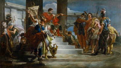 Scipio Africanus befreit Massiva von Giovanni-Battista Tiepolo