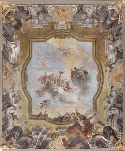 Demonenes fall, historier om Scipio, 1731 av Giovanni Battista Tiepolo