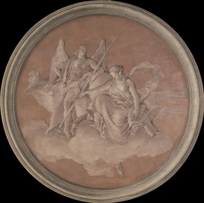 Tugend und Überfluss, 1760 von Giovanni Battista Tiepolo