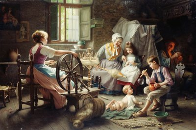 Ved spinnehjulet av Giovanni Battista Torriglia