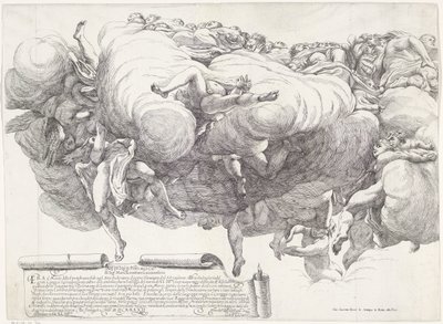 Marias antagelse (venstre del) av Giovanni Battista Vanni
