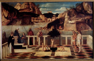 Hellig allegori (maleri, ca. 1487) av Giovanni Bellini