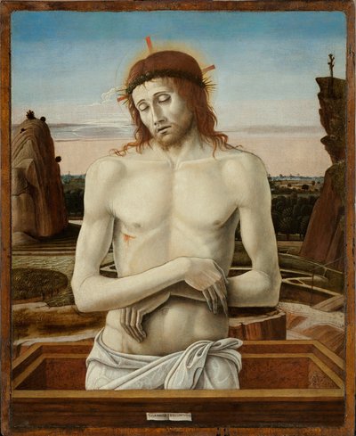 Bilde av Piety av Giovanni Bellini