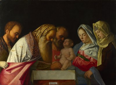 Omskjæringen, ca. 1500 av Giovanni Bellini