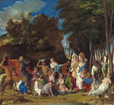 Gudsfesten, 15141529. av Giovanni Bellini