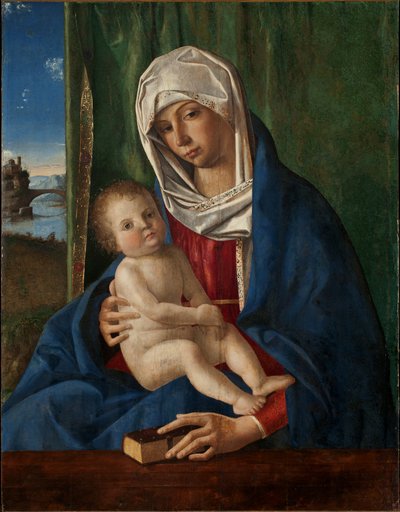 Jomfruen og barnet av Giovanni Bellini