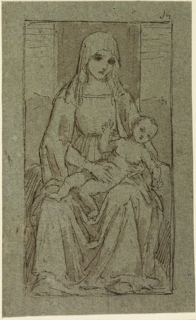Jomfru og barn av Giovanni Bellini