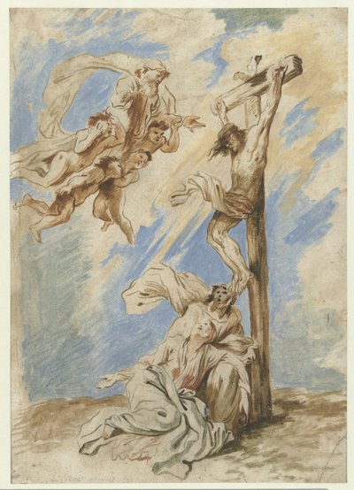 Kristus på korset av Giovanni Benedetto Castiglione
