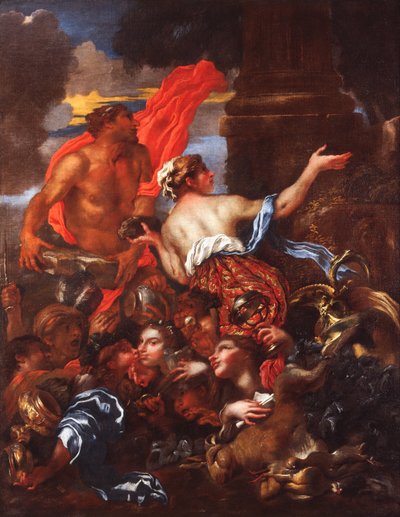 Deukalion og Pyrrha av Giovanni Benedetto Castiglione
