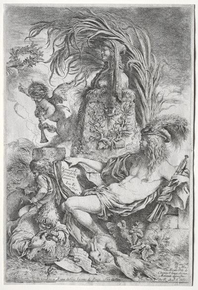 Geniet til Castiglione av Giovanni Benedetto Castiglione
