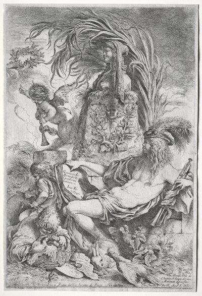 The Genius of Castiglione, 1648. av Giovanni Benedetto Castiglione