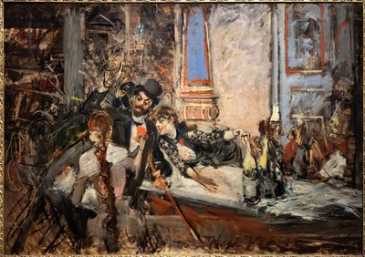 På Folies Bergere av Giovanni Boldini