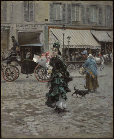 Krysser gaten av Giovanni Boldini