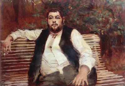 Italia, Ferrara, Gartneren til slør-Picard av Giovanni Boldini