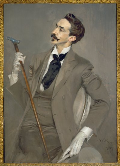 Grev Robert av Montesquiou (maleri på lerret) av Giovanni Boldini
