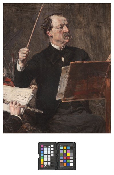 Portrett av Donnino Emanuele Muzio av Giovanni Boldini