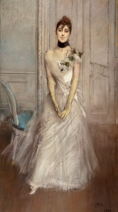 Portrett av Emiliana Concha de Ossa av Giovanni Boldini