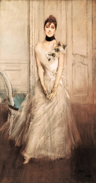 Portrett av Emiliana Concha de Ossa av Giovanni Boldini
