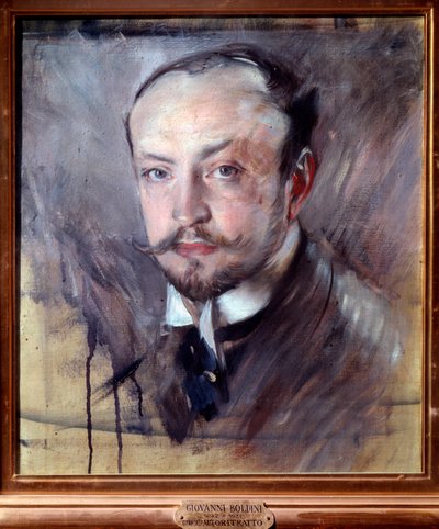 Selvportrett (olje på lerret av Giovanni Boldini