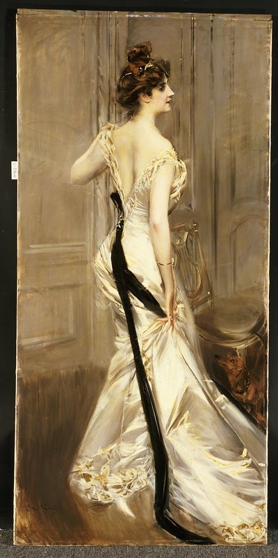 The Black Sash, ca. 1905 av Giovanni Boldini