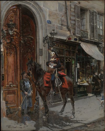 Depesjebudet av Giovanni Boldini