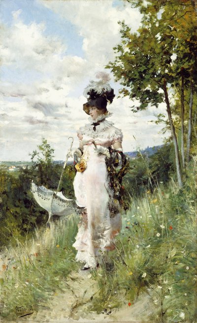 Sommerturen av Giovanni Boldini