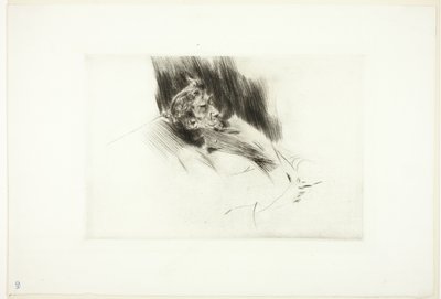 Whistler sover av Giovanni Boldini