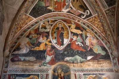 Ascension, ca. 1492 (fresco) av Giovanni Canavesio