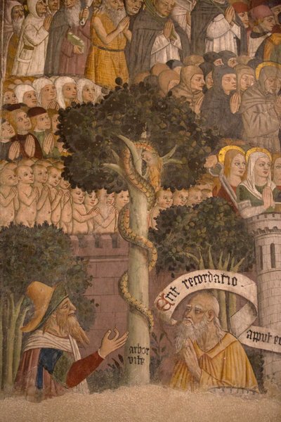 Siste dom, ca. 1492 (detalj av 3702475) av Giovanni Canavesio