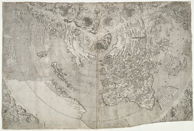 Verdenskart, Mundu [sic] spericum ... du vil kjenne flid John Matthew Contareni .., av Contarini, Giovanni og Francesco Rosselli av Giovanni Contarini
