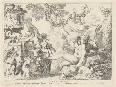 Amor avvæpnet av Giovanni David