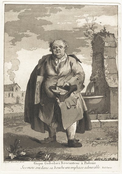 Gaspar Gribolari bruktforhandler i Padua (Gaspar Gribolari, bruktforhandler i Padua) av Giovanni David