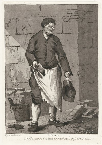 Le Paveur (veibroleggeren) av Giovanni David