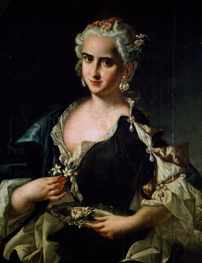 Portrett av Angela Maria Piccinini av Giovanni Domenico Lombardi