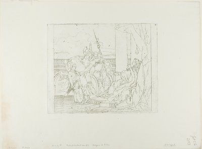 Aeneas introduserer sin sønn Ascanius for Dido av Giovanni Domenico Tiepolo