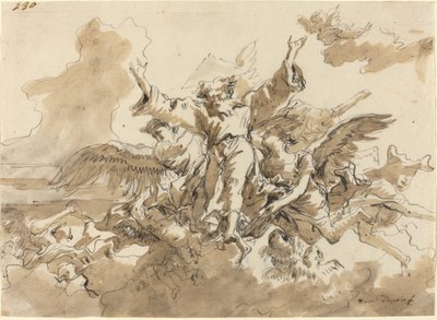 Skapelsen av universet av Giovanni Domenico Tiepolo