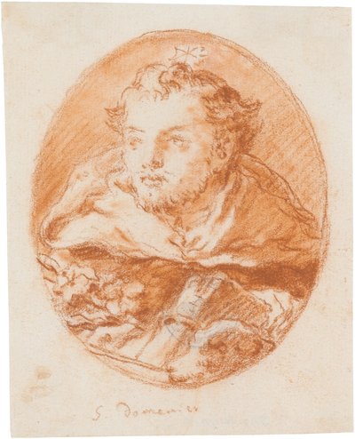Der heilige Dominikus av Giovanni Domenico Tiepolo